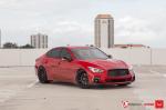 Infiniti Q50S by Naples Speed on Vossen Wheels (HF-2) 2018 года